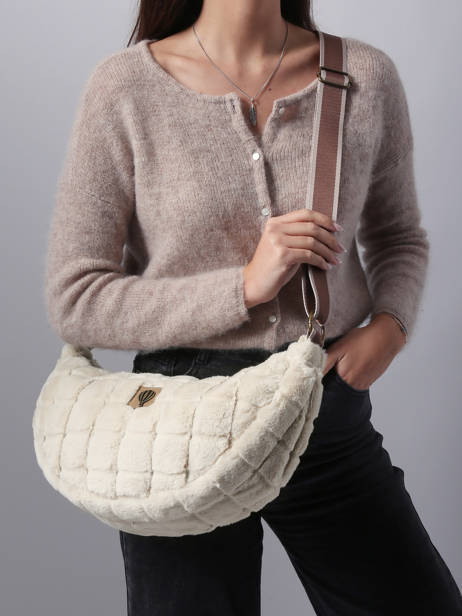 Shoulder Bag Quadri Le voyage en panier Beige quadri AHP269 other view 1