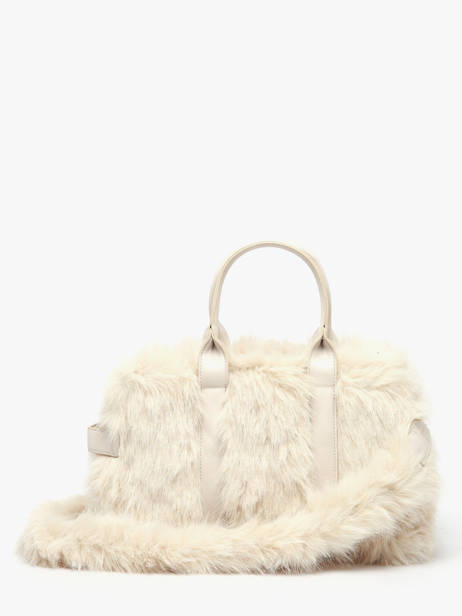 Satchel Fur Miniprix Beige fur A473 other view 3