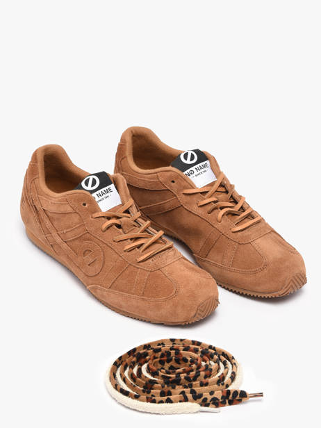 Sneakers En Cuir No name Marron women ERA904CA vue secondaire 1