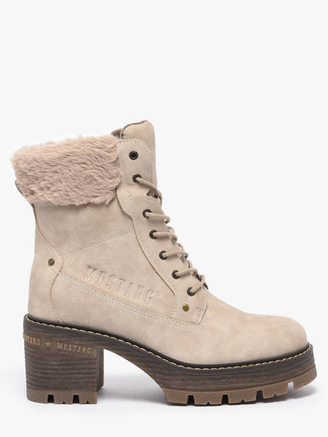 Heeled Boots Mustang Brown women M0132003