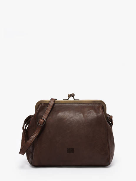 Sac Bandoulière Heritage Cuir Biba Marron heritage BT22