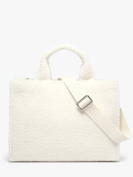 Sac Cabas Rue St Guillaume Shearling Karl lagerfeld Beige rsg A4W50013 vue secondaire 3