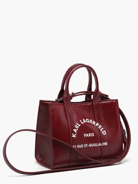 Sac Bandoulière Rsg Polyester Karl lagerfeld Violet rsg A4W50015 vue secondaire 1