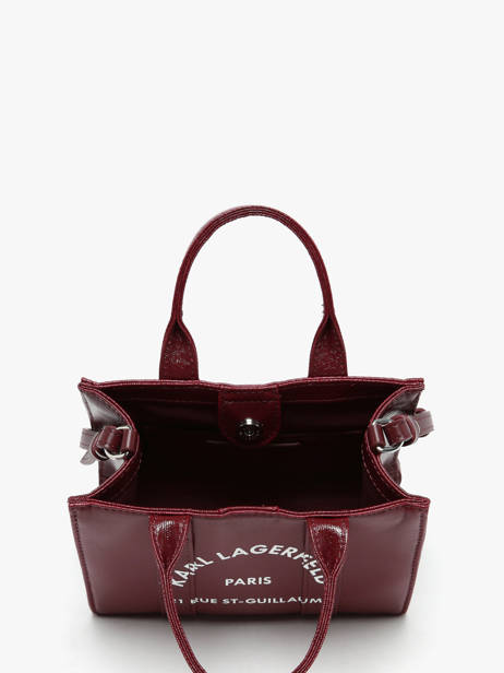 Sac Bandoulière Rsg Polyester Karl lagerfeld Violet rsg A4W50015 vue secondaire 2