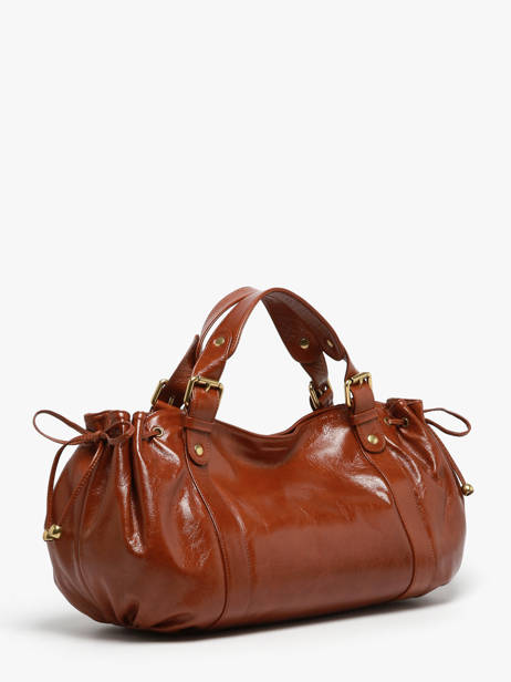 Sac Porté épaule Premium Cuir Gerard darel Marron premium DCS01419 vue secondaire 2