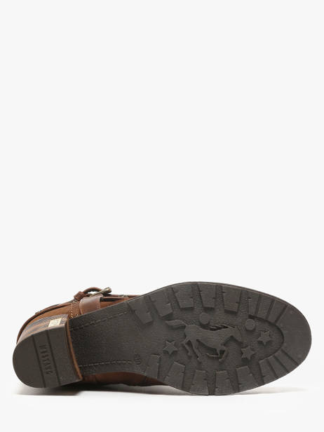 Bottines à Talon Mustang Marron women M0182002 vue secondaire 4