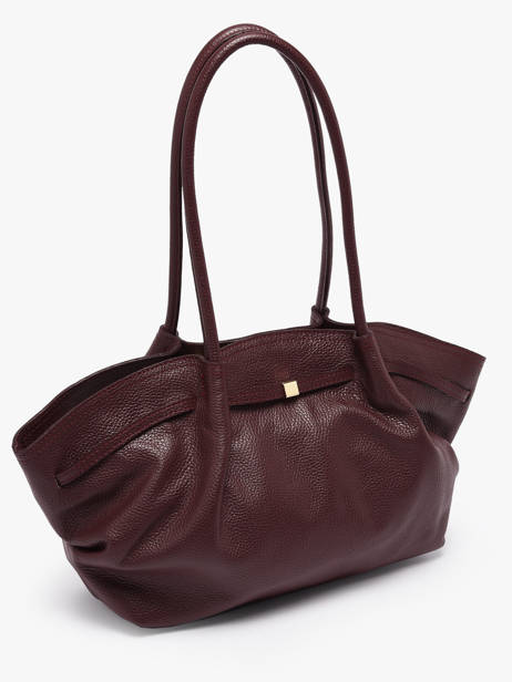 Sac Porté épaule Caviar Cuir Milano Rouge caviar CA25062 vue secondaire 1