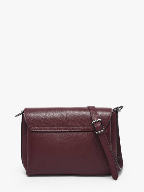 Sac Bandoulière Caviar Cuir Milano Rouge caviar CA24061 vue secondaire 3