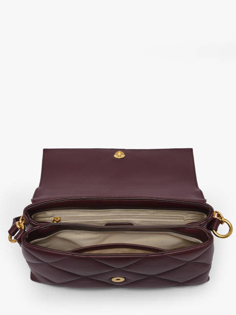 Sac Bandoulière June Matelassé Laurent david Rouge ld bags 885 vue secondaire 2