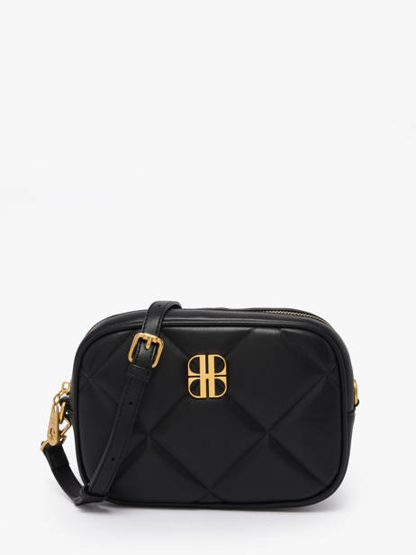 Sac Bandoulière June Matelassé Laurent david Noir ld bags 175