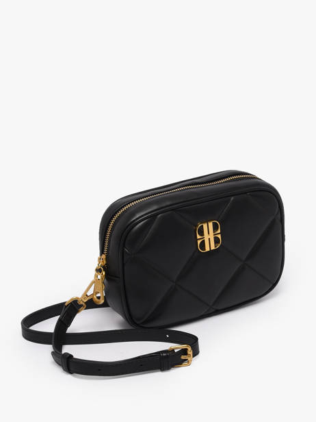 Sac Bandoulière June Matelassé Laurent david Noir ld bags 175 vue secondaire 2