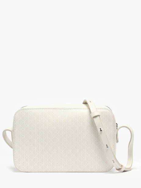 Sac Bandoulière Coated Emblem Calvin klein jeans Blanc coated emblem 4F3268G vue secondaire 4