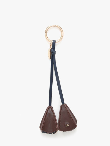 Leather Fleurs Bag Charm Vanessa bruno Blue charms 13V42996