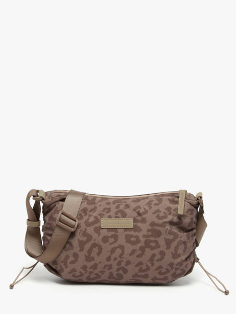 Shoulder Bag Skara Small Leo Kapten and son Brown leo SL