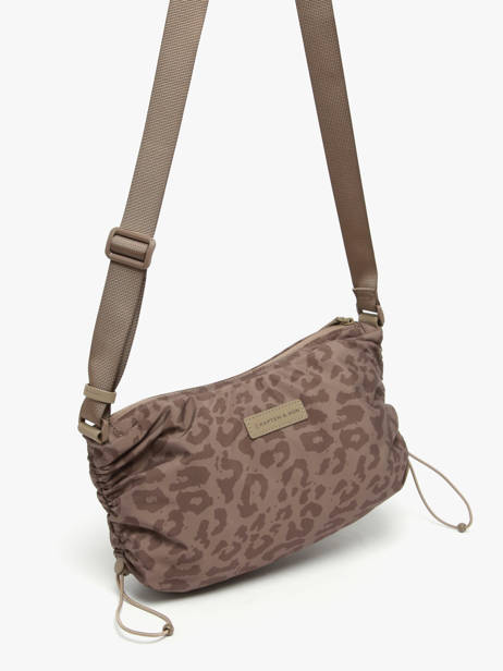 Shoulder Bag Skara Small Leo Kapten and son Brown leo SL other view 2