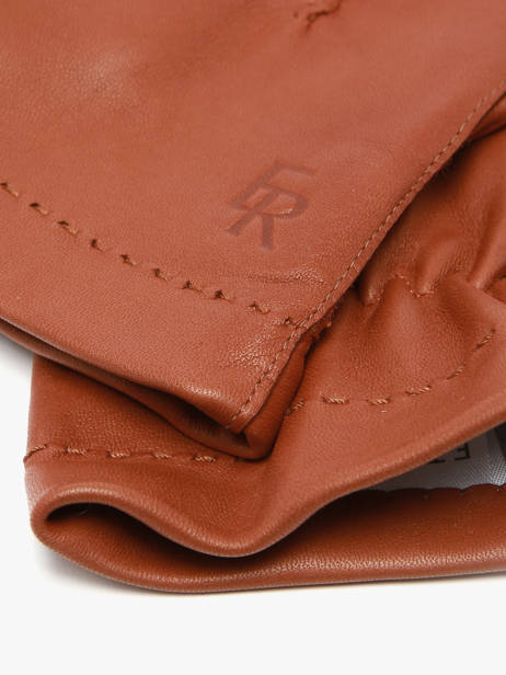 Men's Leather Gloves Etrier Brown accessoires EGLO602G other view 1