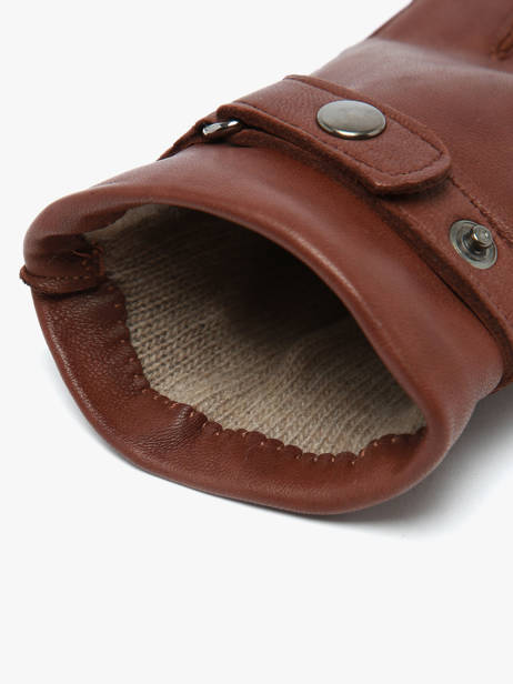 Gloves Omega Brown men gloves 720COP other view 1