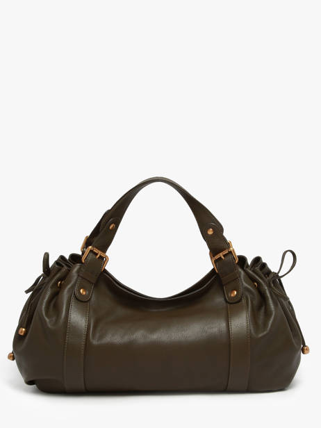 Shoulder Bag Icone Leather Gerard darel Green icone DCS01410 other view 5