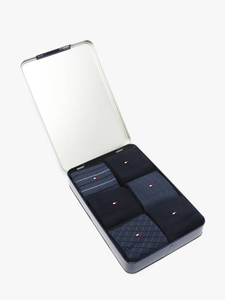 Men's Socks 6 Pairs Gift Box Tommy hilfiger Blue socks 71235373 other view 2