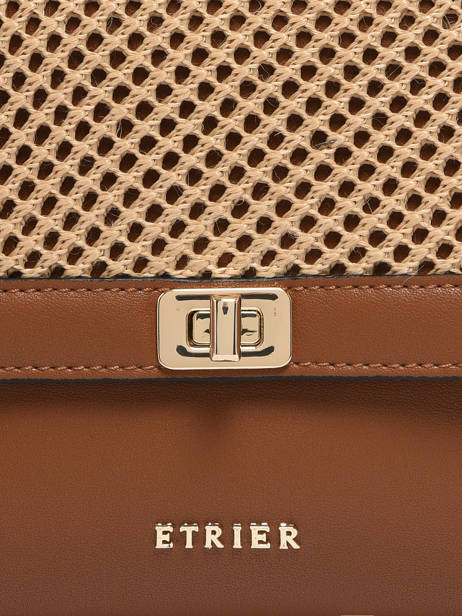 Sac Porté épaule Baobab Cuir Etrier Marron baobab EBAO185S vue secondaire 6