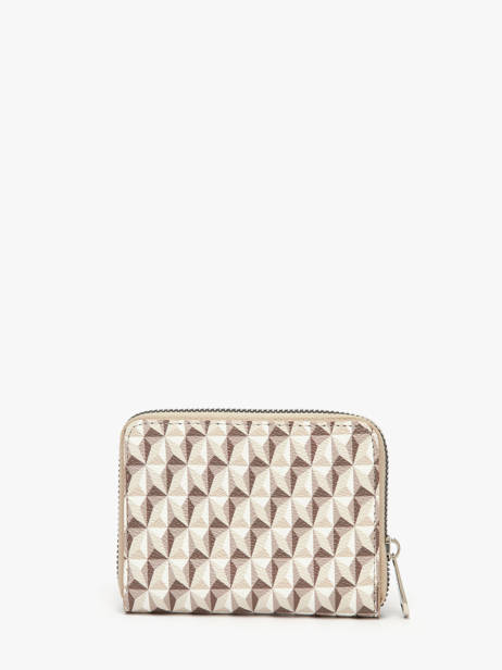 Coin Purse Miniprix Beige wt sigle 5009 other view 2