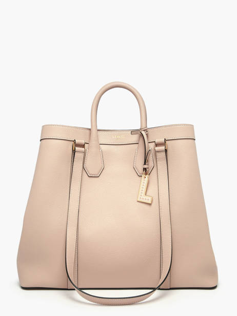 Shopping Bag Belleville Leather Lancel Beige belleville A13738