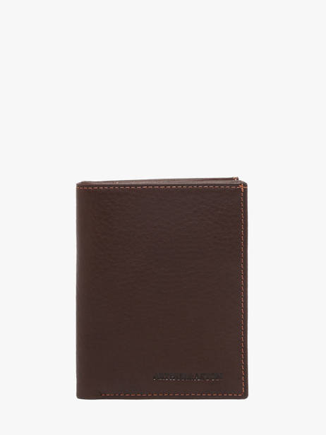 Leather Ange Wallet Arthur & aston Brown ange 800