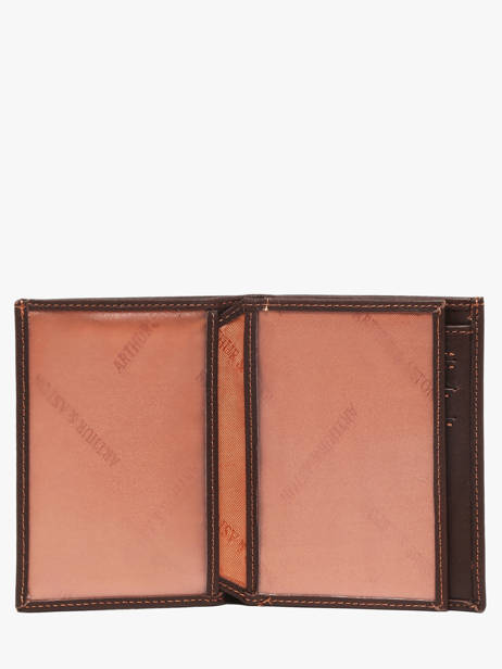 Leather Ange Wallet Arthur & aston Brown ange 800 other view 1