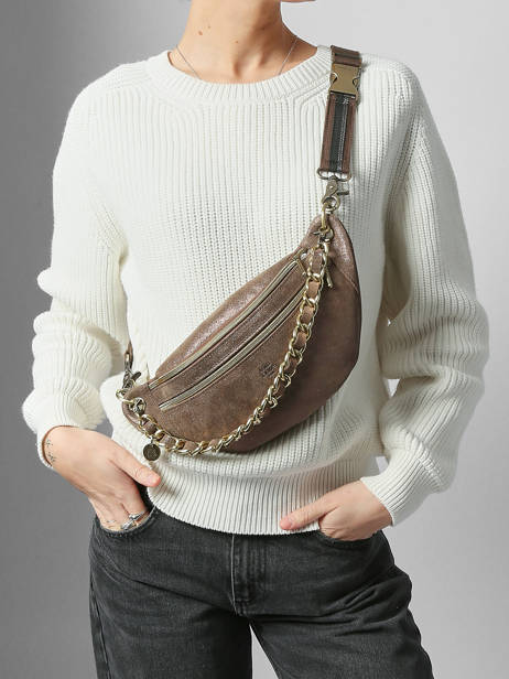 Belt Bag Mila louise Brown vintage 23689X other view 1