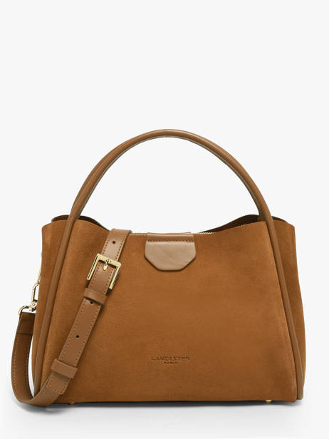 Satchel Suede Ida Lancaster Brown suede ida 101