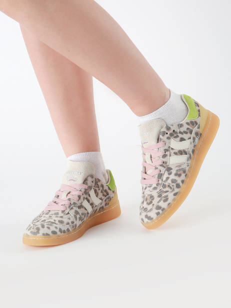 Sneakers Goal In Leather Coolway Multicolor women 7603184 other view 2