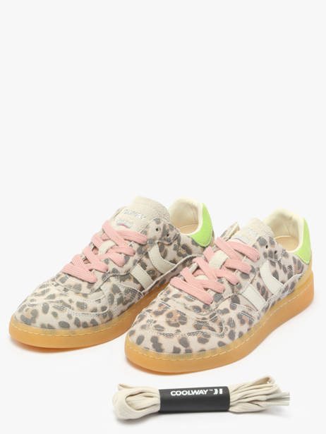 Sneakers Goal In Leather Coolway Multicolor women 7603184 other view 5