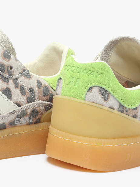 Sneakers Goal In Leather Coolway Multicolor women 7603184 other view 7