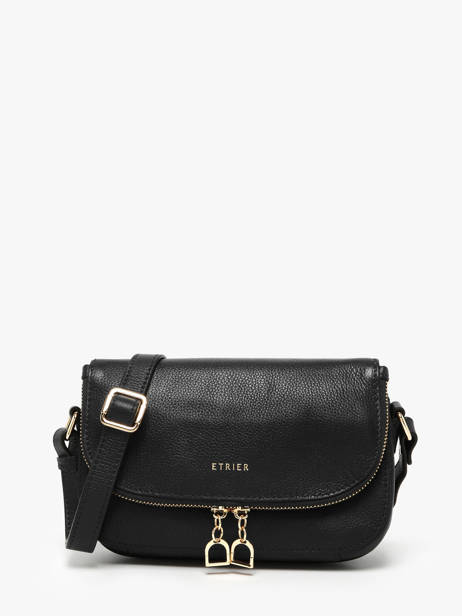 Sac Bandoulière S Tradition Cuir Etrier Noir tradition ETRA059S