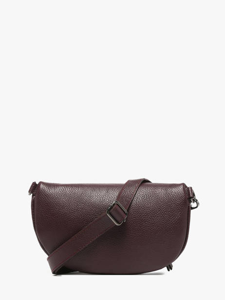 Sac Banane Caviar Cuir Milano Rouge caviar CA23111 vue secondaire 3