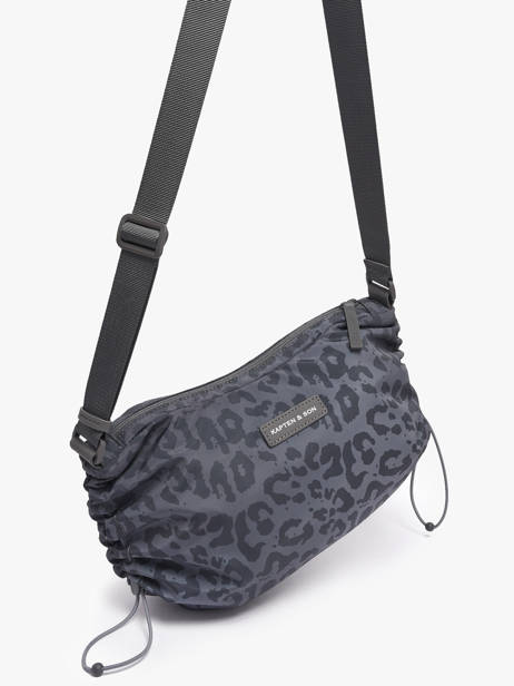 Skara Small Leo - Sac Bandoulière Kapten and son Gris leo SL vue secondaire 2