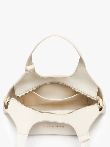 Sac Porté Main Th Logo Polyester Tommy hilfiger Blanc th logo AW18281 vue secondaire 2