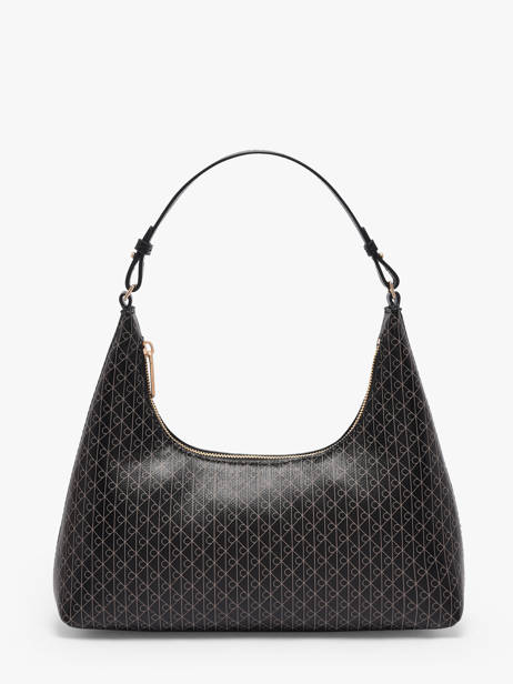 Shoulder Bag Coated Emblem Recycled Polyester Calvin klein jeans Black coated emblem 4F3298G