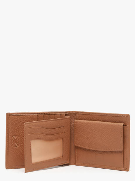 Portefeuille Caviar Cuir Crinkles Marron caviar 14023 vue secondaire 2