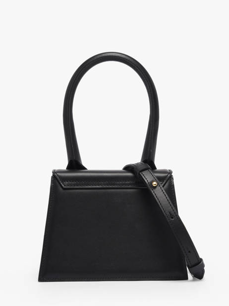 Sac Bandoulière D'occasion Chiquito Moyen Cuir Jacquemus Noir second life 1566432 vue secondaire 6