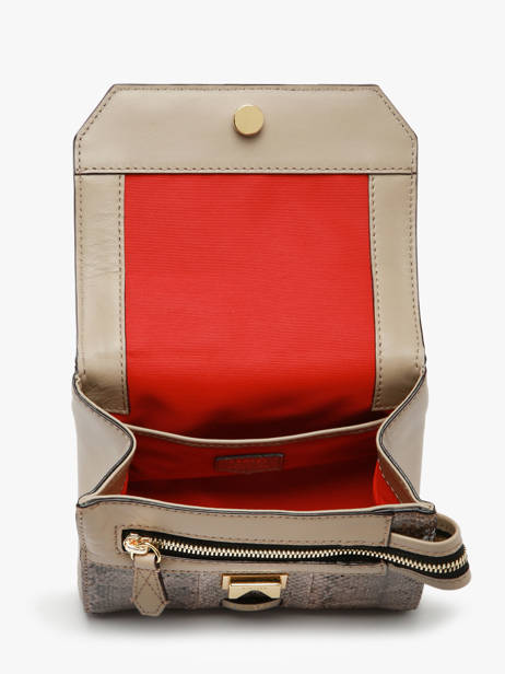 Small Ninon Ayers Crossbody Bag Lancel Gray ninon A14013 other view 3