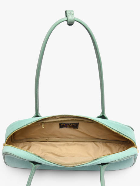 Sac Porté épaule Velvet Caviar Cuir Milano Vert velvet caviar VC25112 vue secondaire 3