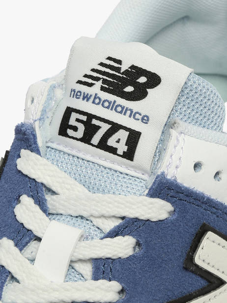 Sneakers 574 New balance Bleu boy U5747JD vue secondaire 2
