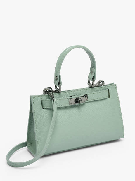 Sac Porté Main Caviar Cuir Milano Vert caviar CA25114 vue secondaire 2