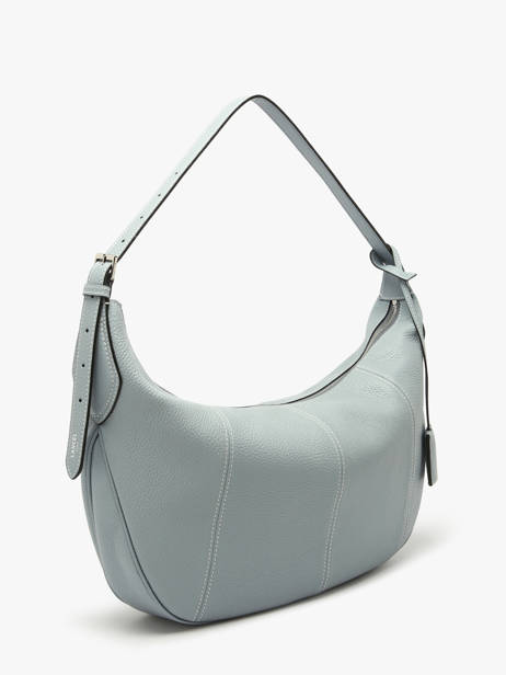 Sac Hobo Zippé L Victoire Cuir Lancel Bleu victoire A13994 vue secondaire 2