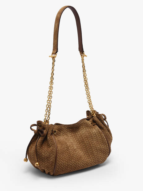 Sac Mini 24h Cuir Gerard darel Marron studio D477 vue secondaire 2