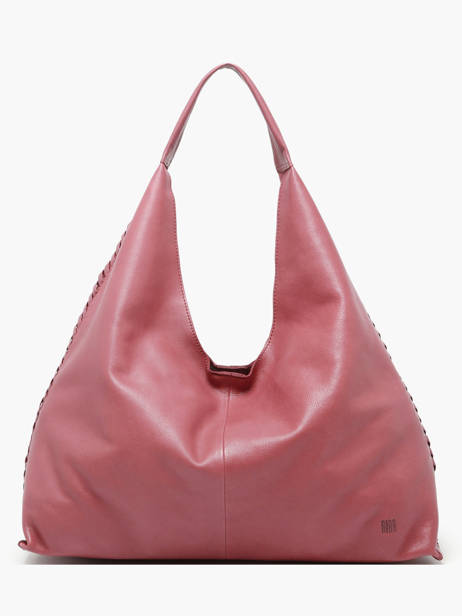 Sac Porté épaule Heritage Cuir Biba Rose heritage STT1L