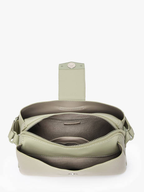 Sac Bandoulière City Polyurethane David jones Vert city CM8303 vue secondaire 3