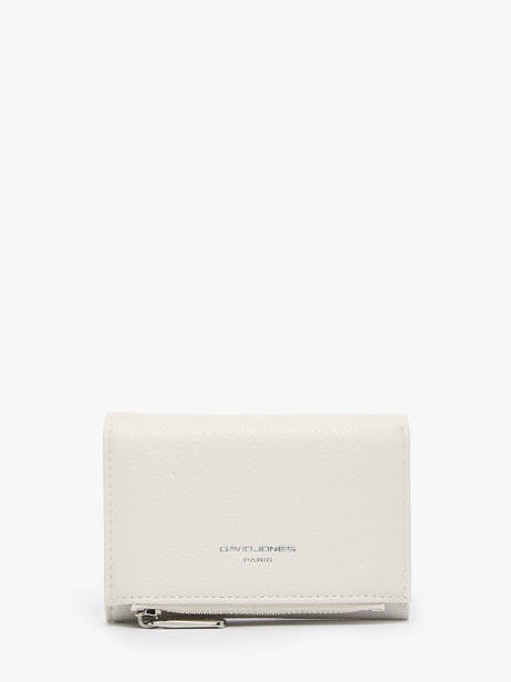 Portefeuille Dune David jones Blanc dune DJ0087