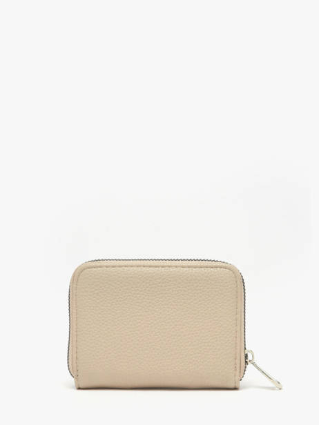 Porte-monnaie Grained Miniprix Beige grained K2015 vue secondaire 2
